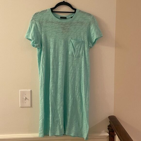 NWT ATM aqua tshirt dress size small! - Picture 1 of 4